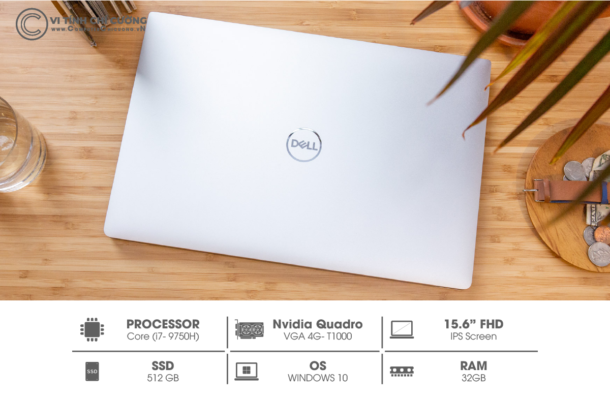 Dell Precision 5540 - Workstation siêu mỏng nhẹ, tràn viền