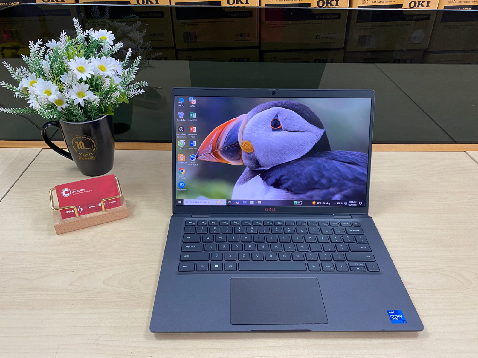 Laptop Dell Latitude 7420 vỏ Vân Carbon Core i7-1165G7 RAM 16GB SSD 256GB chính hãng tại Computer Chí Cường