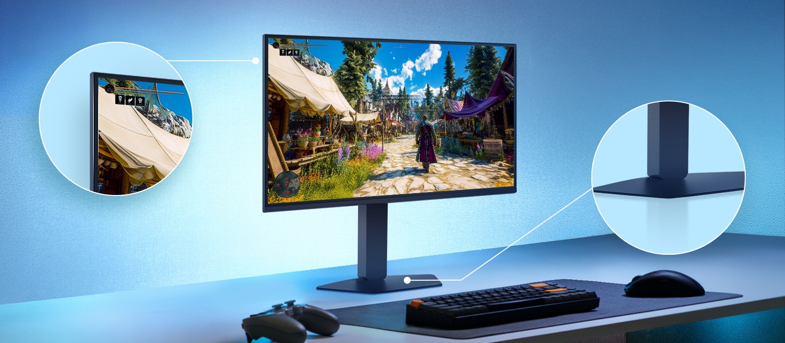 Màn hình gaming LG UltraGear G5 25G550B-B 25 inch FHD 300Hz IPS 1ms – chính hãng tại Computer Chí Cường TP.HCM