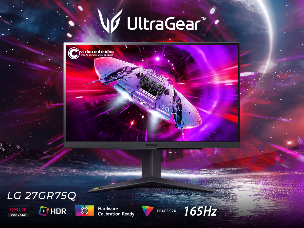 Màn hình LG UltraGear 27GR75Q IPS 2K 165Hz 1ms