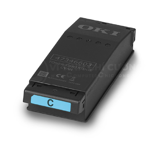 Mực In OKI C650 Màu Xanh – 6.000 Trang Chính Hãng tại Computer Chí Cường