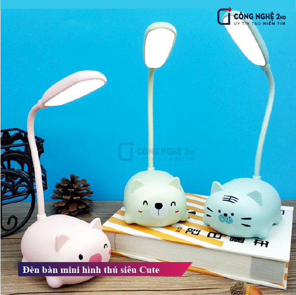 Đèn LED mini hình thú siêu Cute (giao màu ngẫu nhiên)