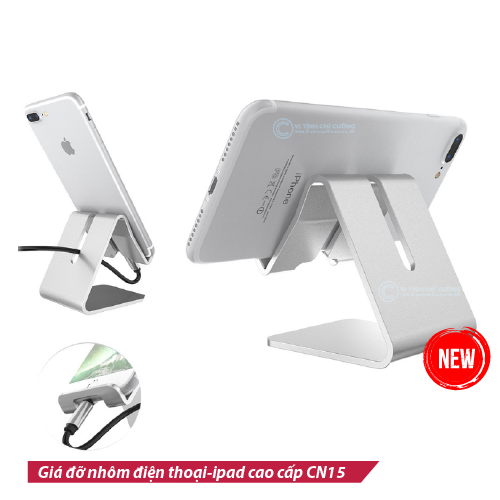 Giá đỡ điện thoại-ipad bằng nhôm cao cấp