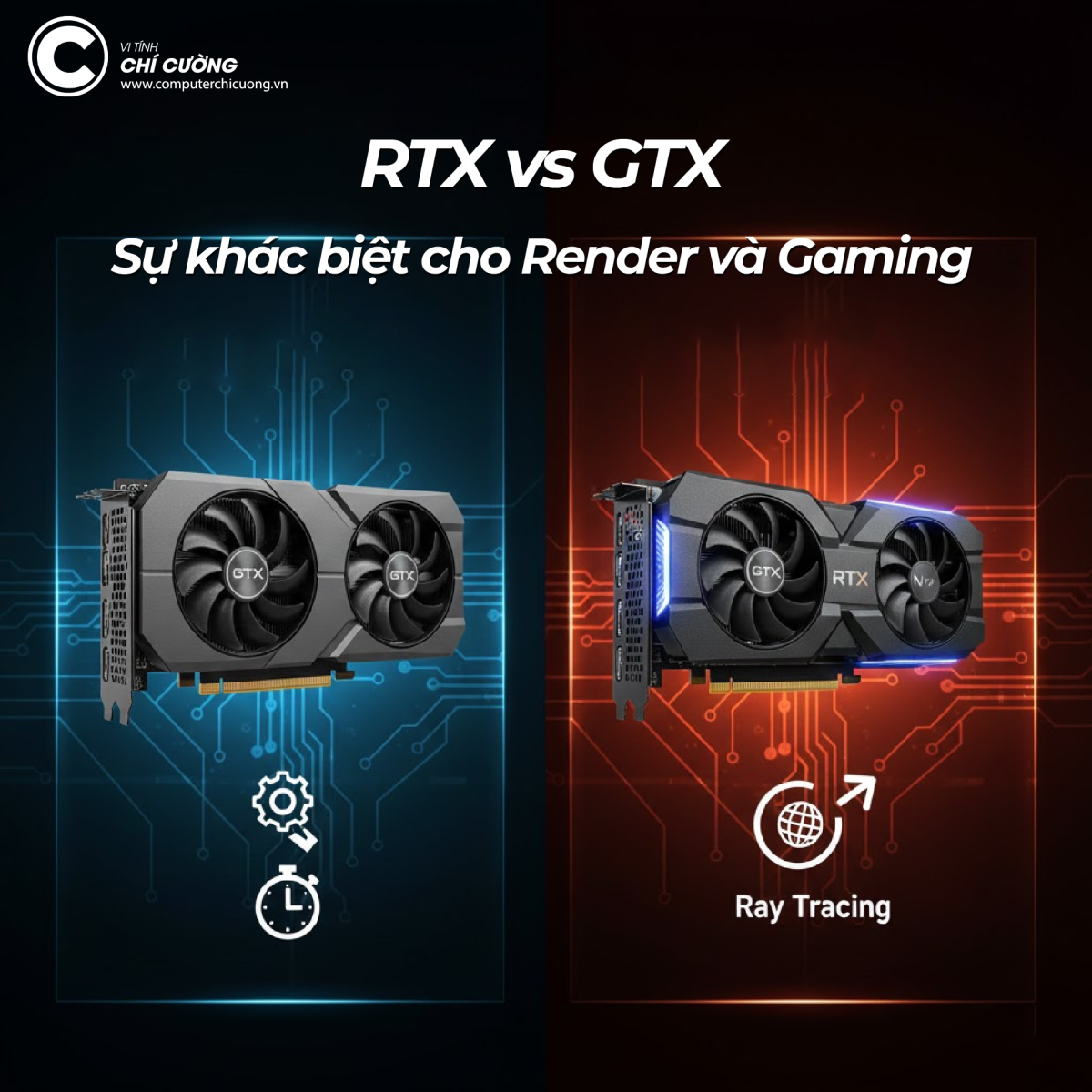 So sánh tốc độ Render đồ họa 3D giữa RTX 2060 và GTX 1660 Ti