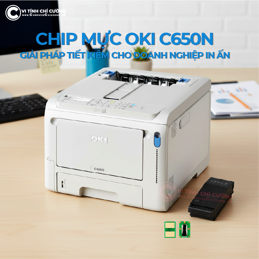 Chip mực OKI C650n