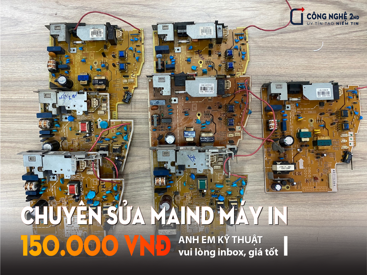 Chuyên sửa maind board nguồn, manid máy in HP giá thợ