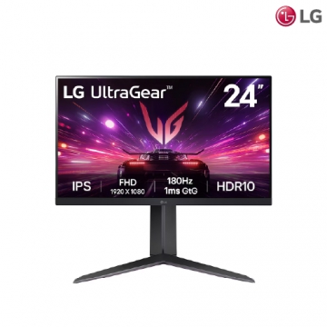 Màn hình LG 24GS65F chuyên game Full HD 24 inch UltraGear tần số quét 180Hz, tốc độ phản hồi 1ms