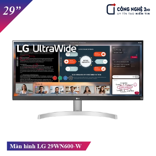 Màn hình LG 29 inch 29WN600-W UltraWide siêu rộng, chuyên đồ họa