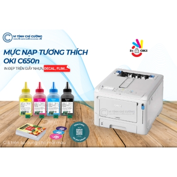 Giải pháp mực nạp chuyên dụng cho máy in OKI C650dn: Tiết kiệm tối ưu, chất lượng vượt trội