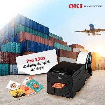 Giải pháp in tem nhãn màu chuyên nghiệp cho ngành vận chuyển – Vì sao nên chọn OKI Pro330s thay vì máy in nhiệt thông thường?