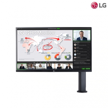Màn hình máy tính LG IPS 31,5 inch QHD Ergo , 32QP880N-B