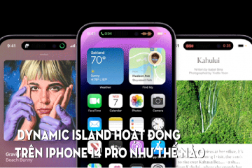 Hãy cùng xem cách mà Dynamic Island hoạt động trên iPhone 14 Pro như thế nào nhé.