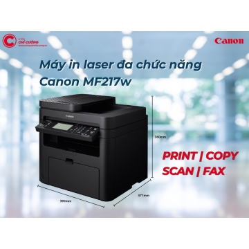 Máy In Canon MF217w: Đa Năng (In/Scan/Copy), Mực Rẻ – Giải Pháp Tối Ưu Cho Văn Phòng Nhỏ