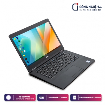 Laptop 2nd Dell Latitude E5470 i5 gen 6 /ram ddr4 8gb /ssd 256gb