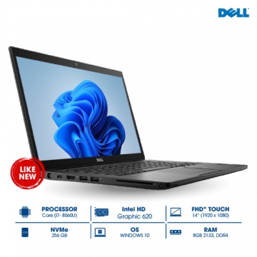 Laptop Dell Lalitude E7490 i7-8560U/8gb/256gb/Màn hình 14 inch, cảm ứng