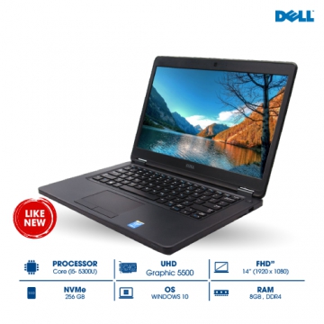 Laptop Dell E5450 i5 5300 ram 8gb ssd 256gb giá rẻ cho sinh viên học sinh