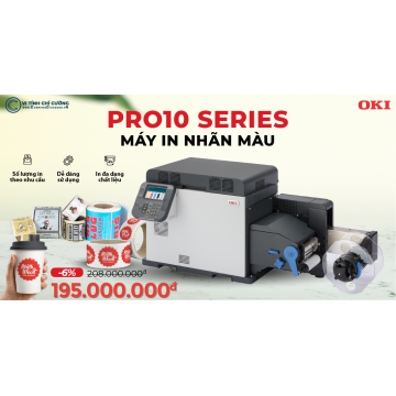 Máy in nhãn cuộn OKI 1050, đột phá trong ngành in nhãn cuộn