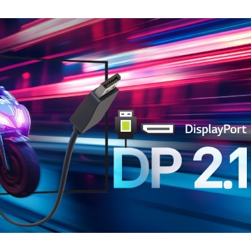 DisplayPort 2.1 là GÌ? Vì sao LG 45GX950A-B BẮT BUỘC phải dùng DP 2.1 cho 5K2K 330Hz?