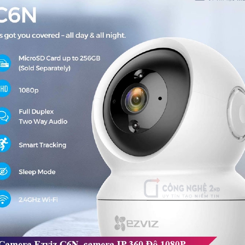 Camera Ezviz C6N, Camera IP 360 Độ 1080P