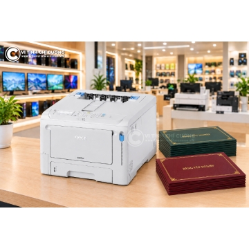 Cách In Thông Tin Lên Phôi Bằng Cấp In Sẵn Bằng Máy In OKI — Đúng Vị Trí, Không Kẹt Giấy