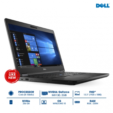 Laptop Dell latitude 5490 i5-8350U RAM 8GB SSD 256GB VGA RỜI NVIDIA NX130 CHUẨN VĂN PHÒNG HỖ TRỢ ĐỒ HỌA