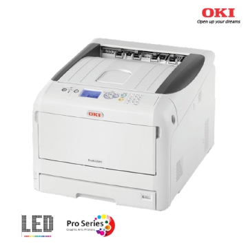 Máy in mực trắng A3 OKI Pro8432WT chuyên in mực trắng, giải pháp in áo