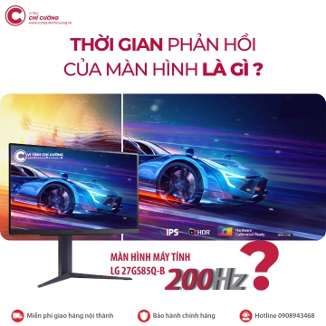 THỜI GIAN PHẢN HỒI CỦA MÀN HÌNH LÀ GÌ? CÓ PHẢI YẾU TỐ QUAN TRỌNG?