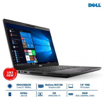 Laptop Dell Latitude 5401 (i7 9850H-Ram 16Gb – SSD 512Gb-MX150 -14″ FullHD)