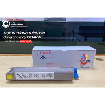 Mực Thay Thế OKI C834 Nguyên Ống – Giải Pháp Tiết Kiệm Chi Phí In Màu