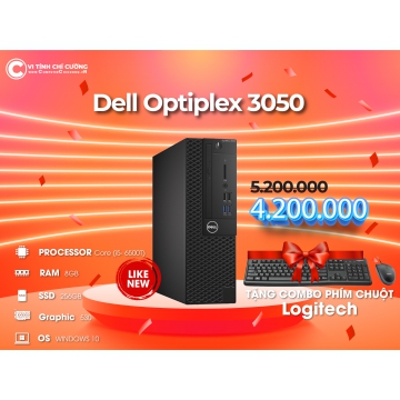 Ưu đãi tháng hè, tặng ngay combo phím chuột Logitech khi mua máy tính đồng bộ Dell 3050