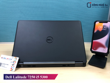 Laptop Dell Latitude E7250 i5-5300U Ram 4GB SSD 128GB