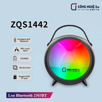 Loa Bluetooth 2303BT đèn Led RGB