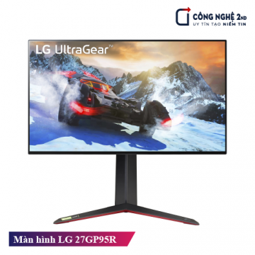 Màn hình máy tính LG 27 inch UltraGear 4K 27GP95R 4K Nano IPS 1ms (GtG) với 144Hz