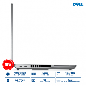 Laptop Dell Mobile Precision 3571 (Intel Core i7-12800H), chiếc máy trạm chuyên đồ họa, 3d mạnh mẽ