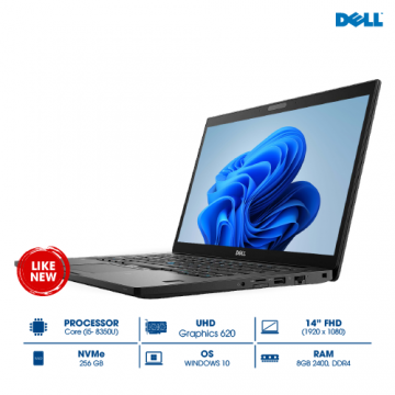 Laptop Dell Lalitude 7490 ship Us, chuẩn văn phòng giá rẻ