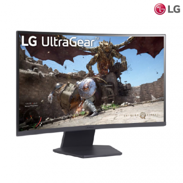 Màn hình chơi game cong LG 27GS60QC 1000R 27 inch UltraGear có thời gian phản hồi lên đến 1ms tần số quét 180Hz